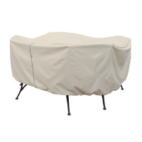 Treasure Garden Protective Furniture Cover - 36" Round/Square Table and Chairs w/4 ties,  elastic,  spring cinch lock